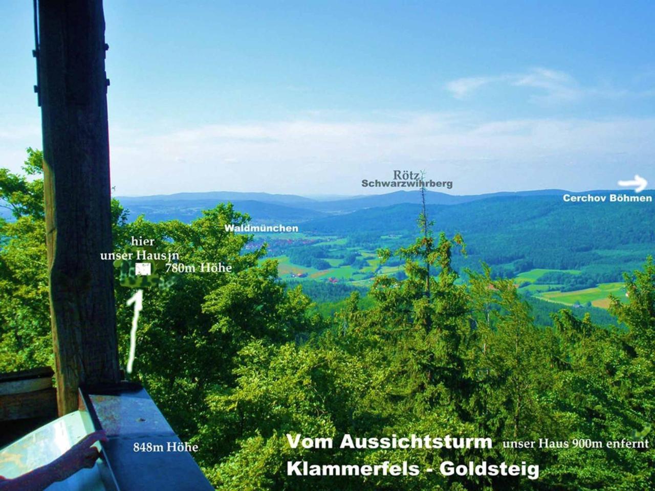Ferienwohnungen Waldblick Waldmünchen Eksteriør bilde