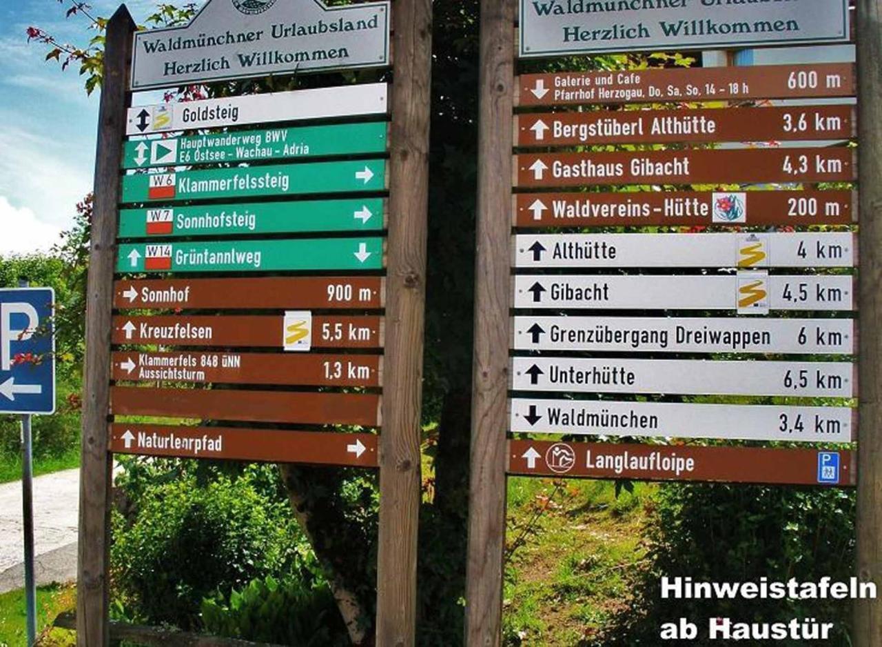 Ferienwohnungen Waldblick Waldmünchen Eksteriør bilde